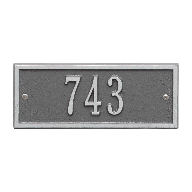 Bronze and Gold Petite Rectangle Metal Wall Plaque