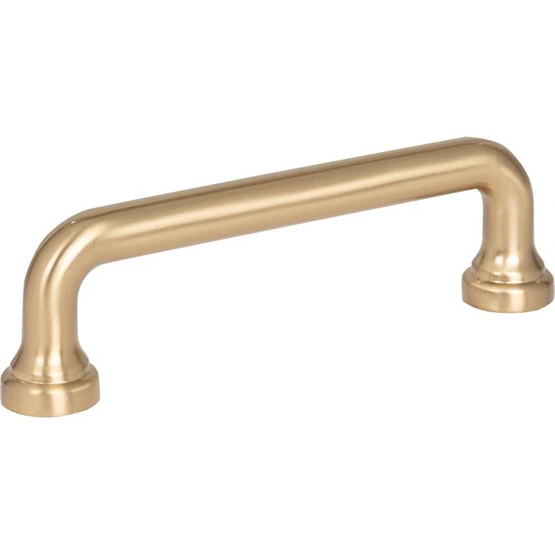 Warm Brass 3 3/4" Center to Center Bar Pull Handle