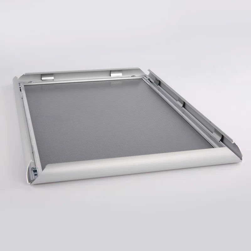 Silver Aluminum Portable Snap Poster Frame 24" x 36"