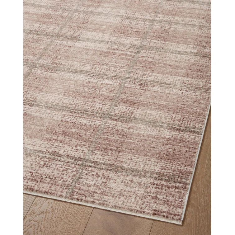 Clay and Mist Flat Woven Wool Runner Rug