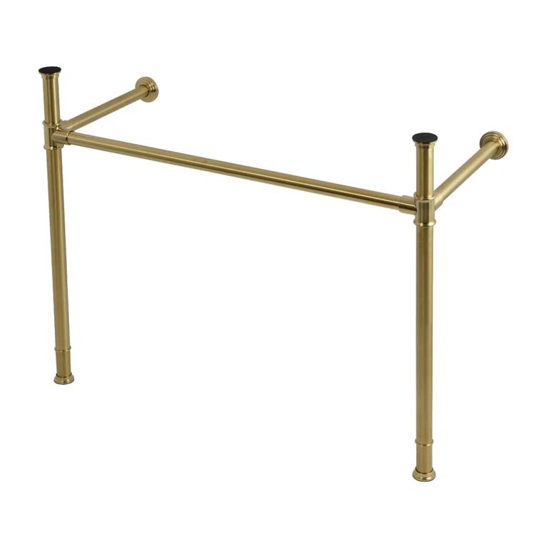 Imperial Satin Brass Stainless Steel Console Sink Legs