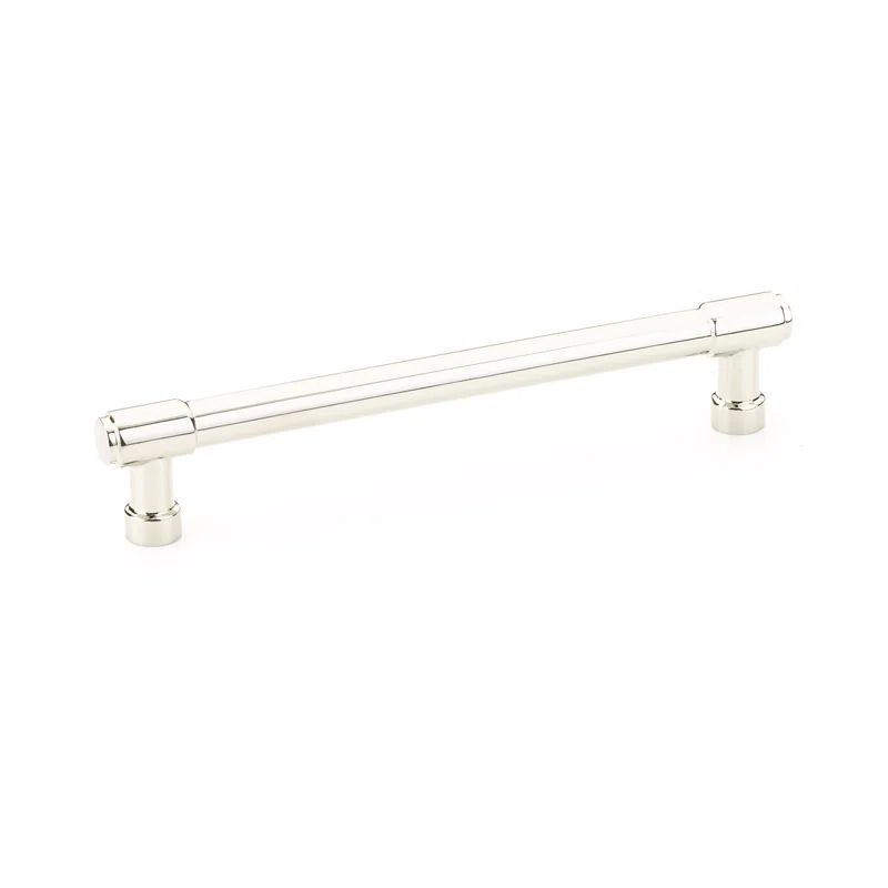 Lifetime Polished Nickel 6" Modern Cabinet Pull