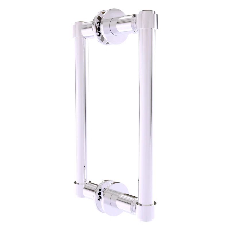 Polished Chrome Solid Brass Shower Door Pull Handle