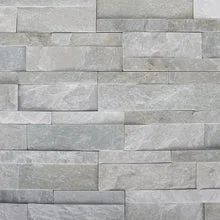 Himachal White 25.5" Textured Stone Wall Paneling Set