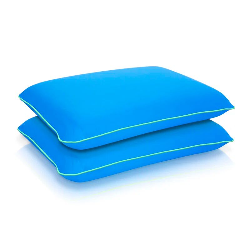 Cosmic Blue Memory Foam Cooling Pillow 2-Pack
