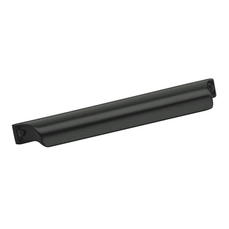 Matte Black Modern Industrial Cup Cabinet Pull