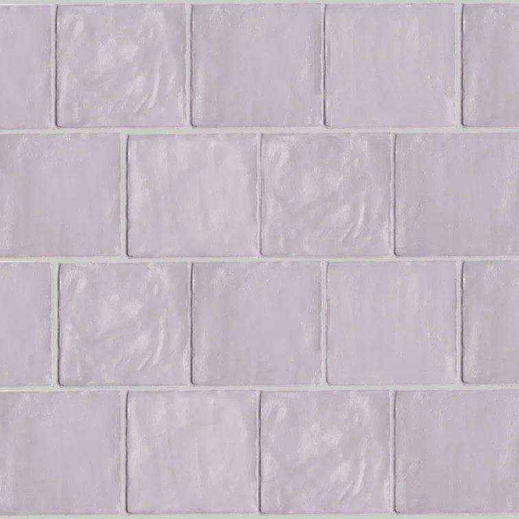 Duchess 4" x 4" Glossy White Ceramic Wall Tile