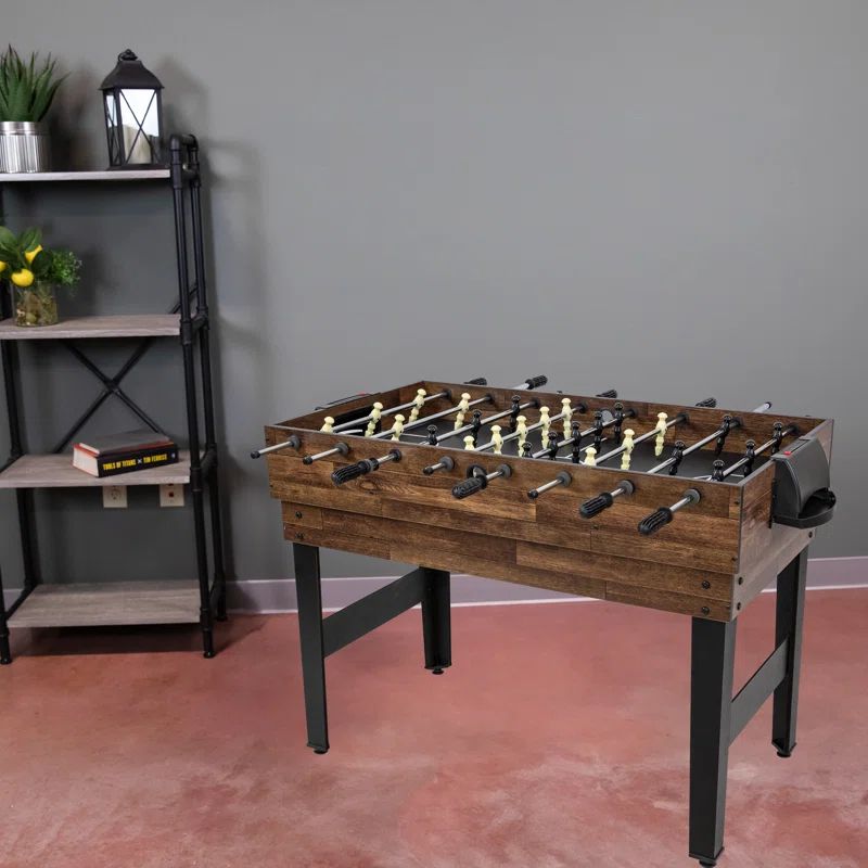 Sunnydaze 10-in-1 Multi-Game Table with Dark Wood Finish