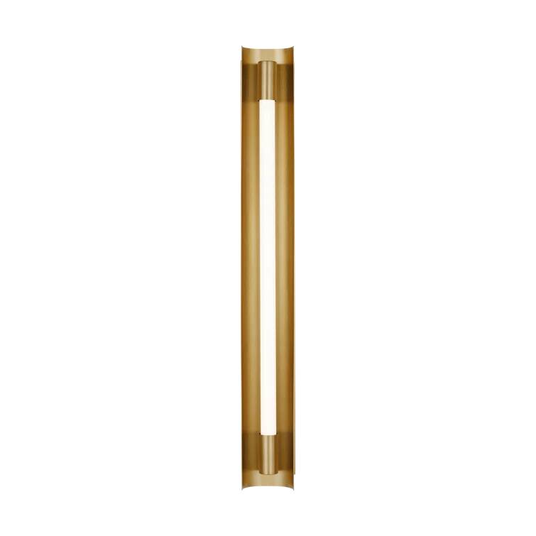 Carson 28" Burnished Brass Dimmable LED Bath Bar