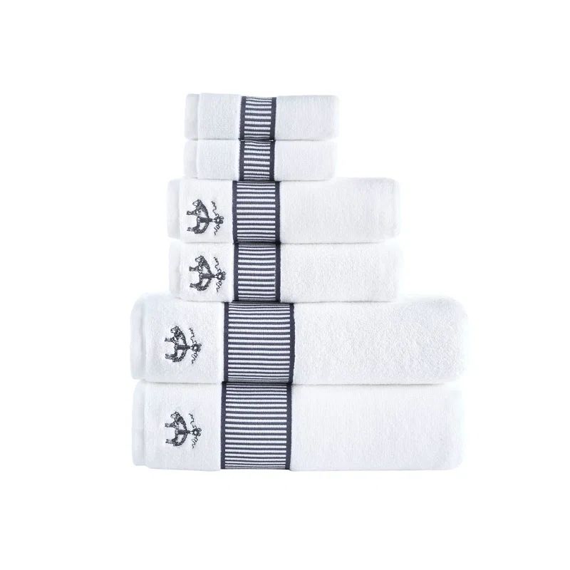 Anthracite Turkish Cotton Hand Washcloth Set