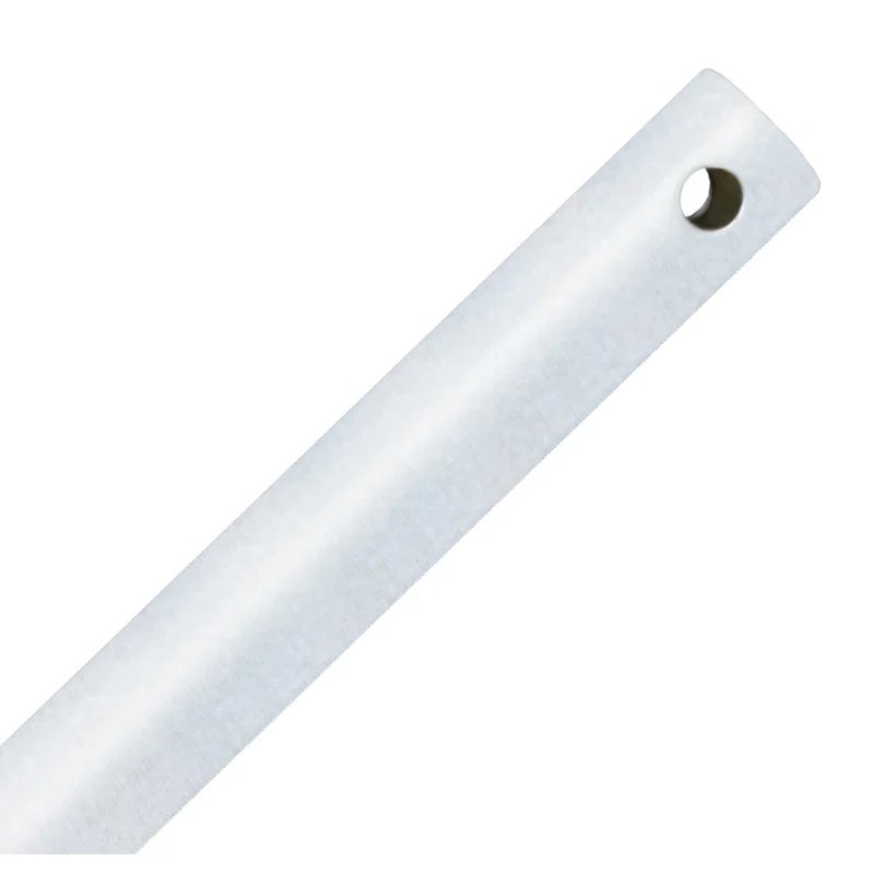 White 72-Inch Ceiling Fan Downrod for Indoor/Outdoor Use