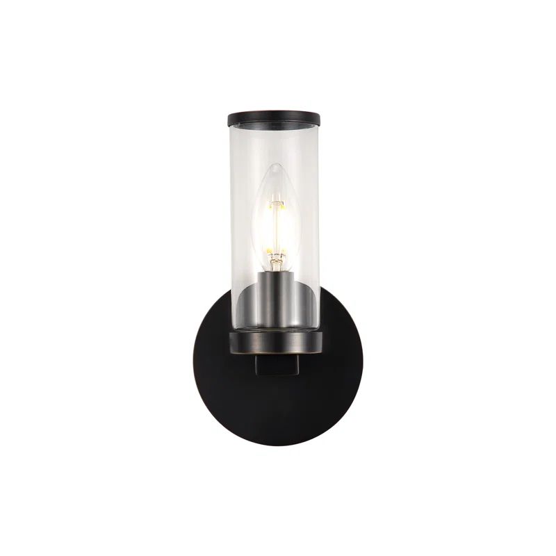 Revolve Urban Bronze Dimmable Cylinder Wall Sconce