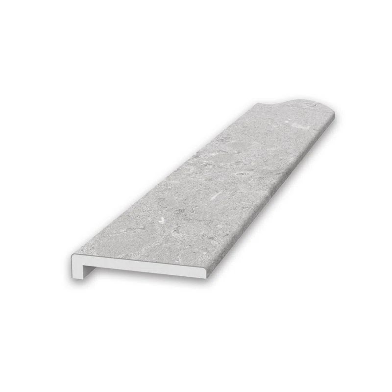 Tundra Gray 3" x 95" Standard Trim with Lip