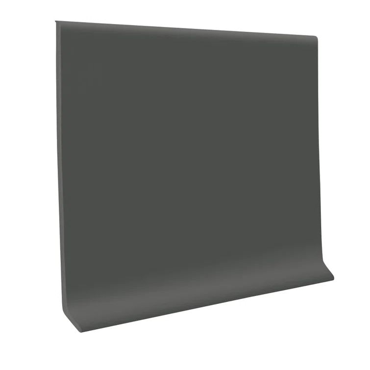 Charcoal Vinyl Wall Base 4'' x 1440''