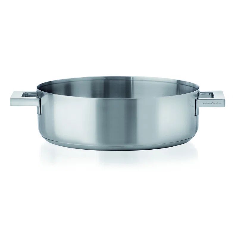 Stainless Steel Non-Stick Saute Pan with Ceramic Coating