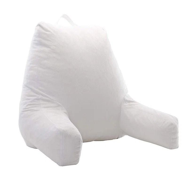 White Hypoallergenic Microfiber Pillowcase with Zipper Closure