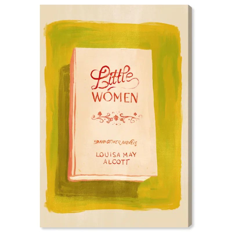 Little Women Fashion Art Print on Canvas, 54" x 36"