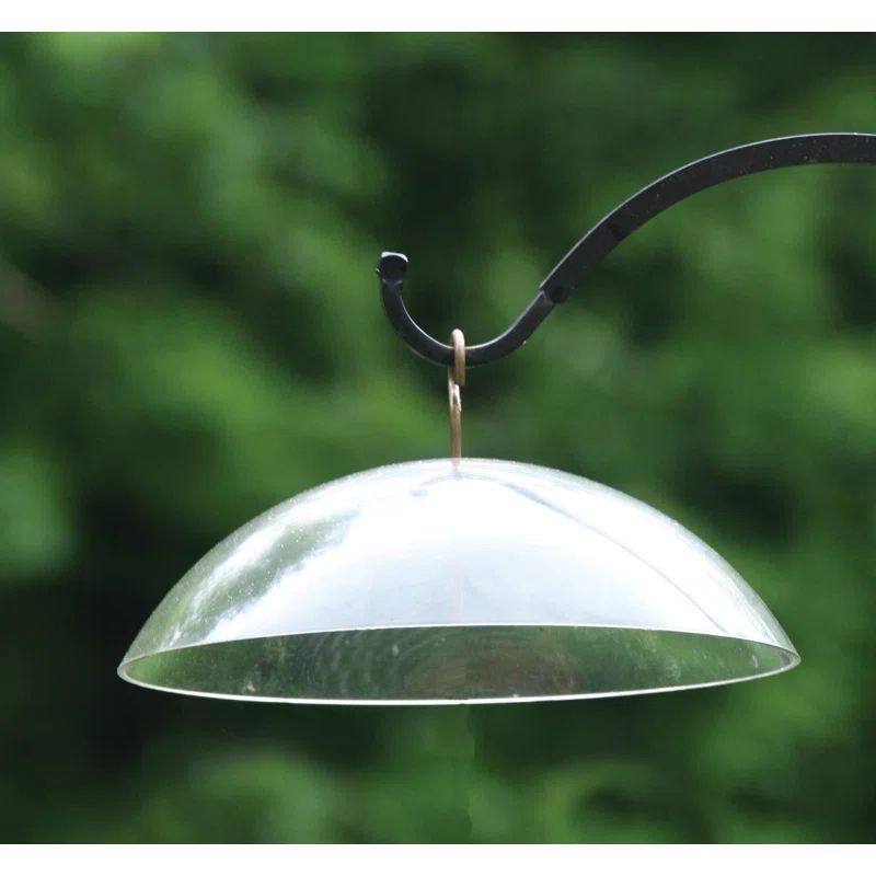 Clear Acrylic Protective Dome Cover for Hanging Bird Feeders