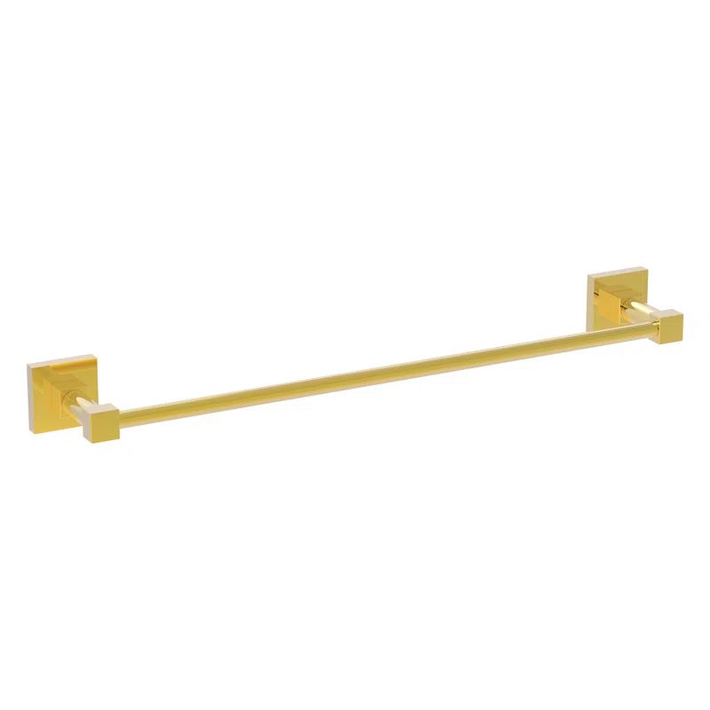 Argo Polished Brass 26'' Wall Mounted Towel Bar