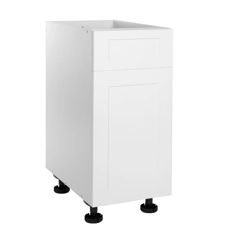 Modern Shaker White MDF Base Kitchen Cabinet with Drawer
