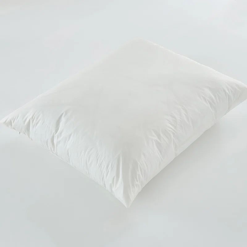 Standard White Cotton Hypoallergenic Pillow Protector