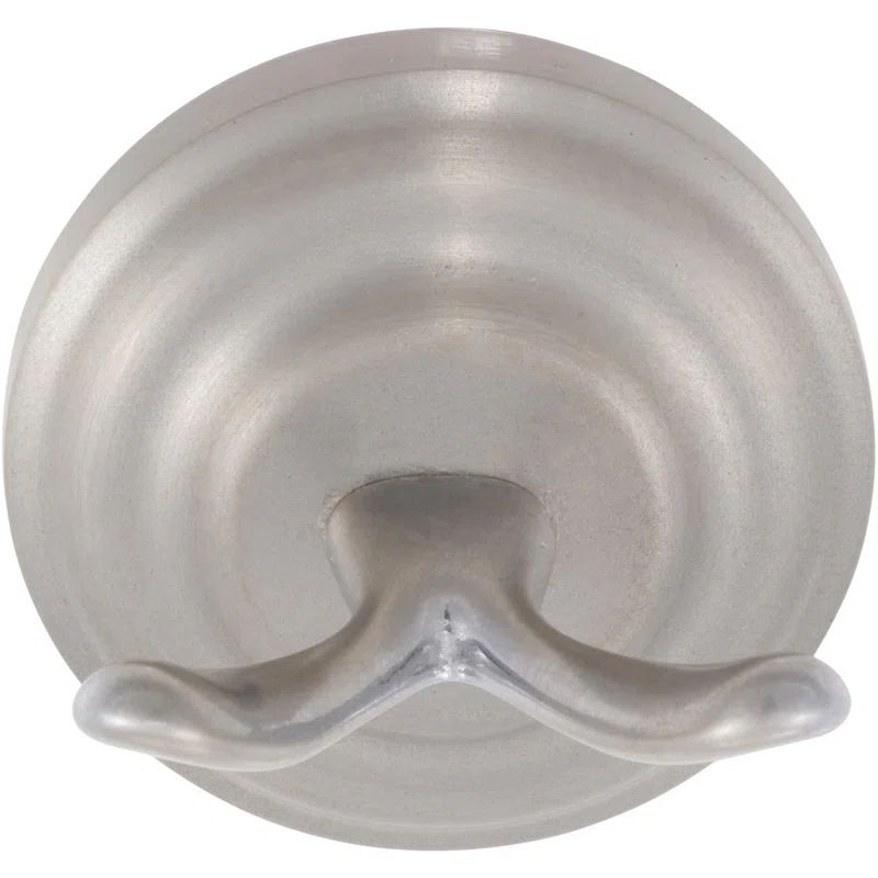 Satin Nickel Double Wall Mounted Robe Hook