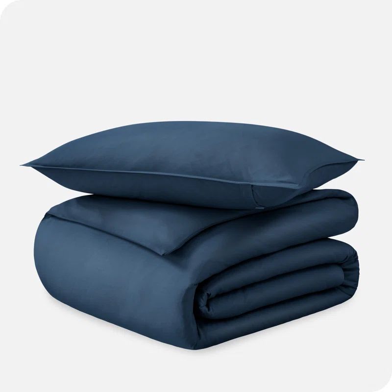 Bering Sea Organic Cotton Sateen Twin/Twin XL Duvet Cover Set