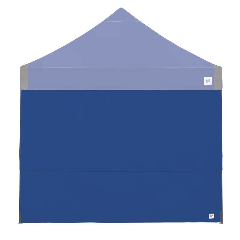 Royal Blue Aluminum 10' Straight Leg Canopy Sidewall
