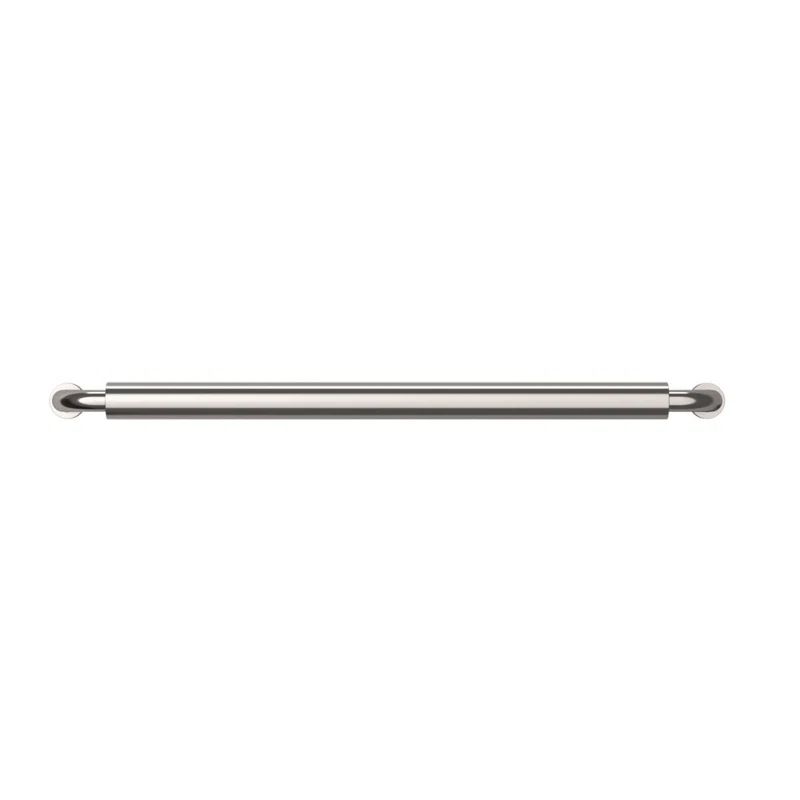 Polished Nickel Modern Appliance Pull with Mounting Hardware