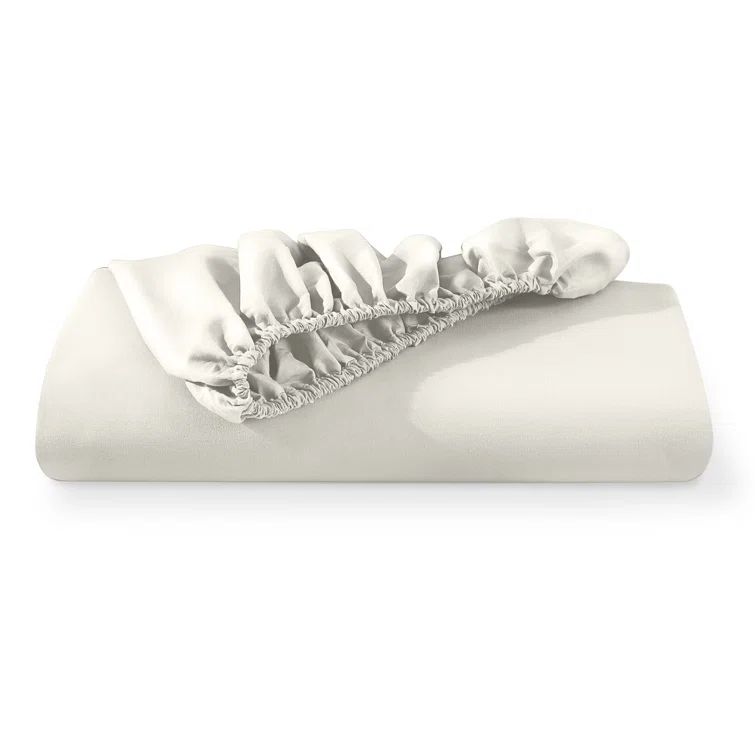 King Cream Ultra-Soft Microfiber Deep Pocket Fitted Sheet