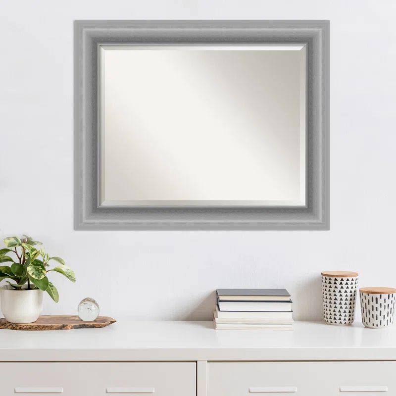 Laurel Foundry Modern Farmhouse® Crowell Flat Wall Mirror