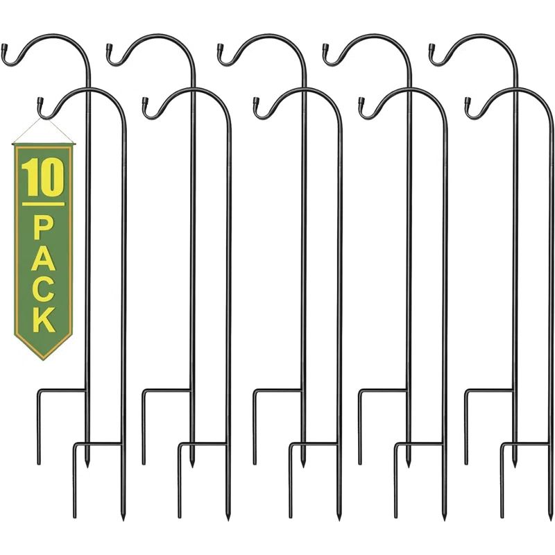 Shepherds Hooks for Outdoor Garden Stakes