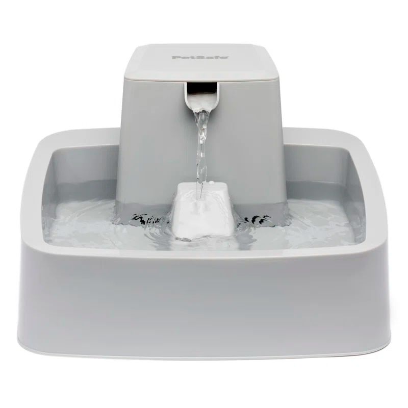 PetSafe 1 Gallon Gray Plastic Automatic Pet Water Fountain