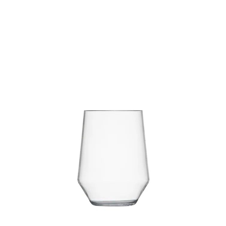 Clear Shatter-Resistant Copolyester 19oz Stemless Wine Glass Set