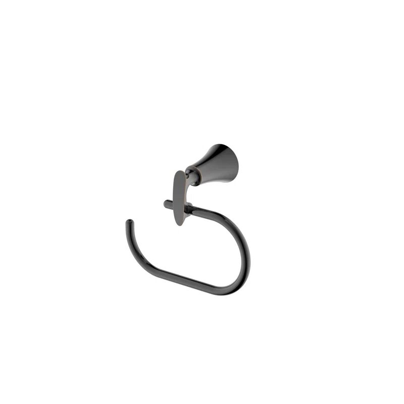 Aegean Oil-Rubbed Bronze Wall Mounted Single Towel Ring