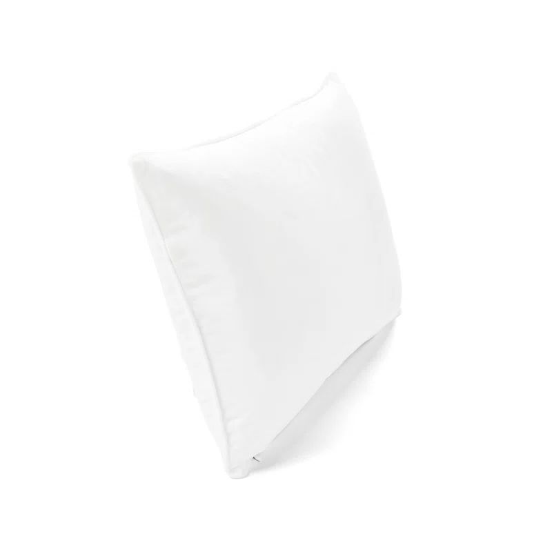 White Euro Faux Velvet Rectangular Pillow Covers, 13" x 20"