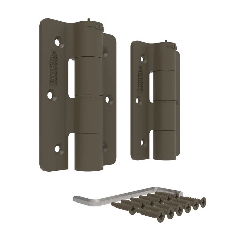 Bronze Aluminum Self-Closing Butterfly Gate Hinge