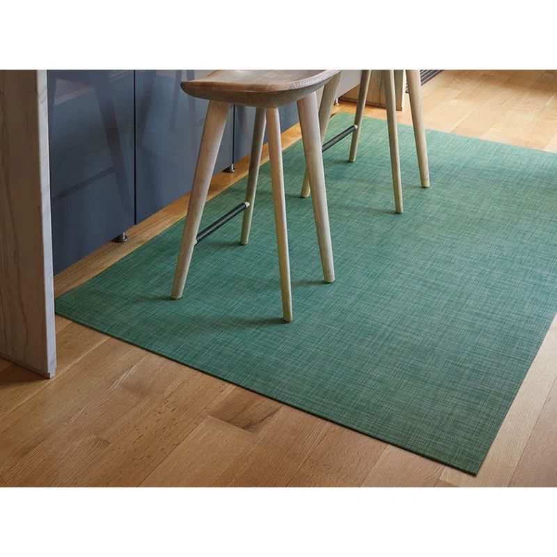 Ivy Mini Basketweave 35" x 48" Synthetic Easy Care Floor Mat