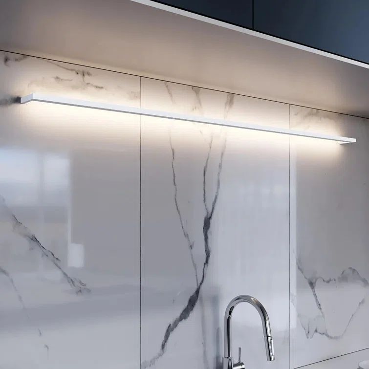 72" White Dimmable Outdoor LED Bath Bar