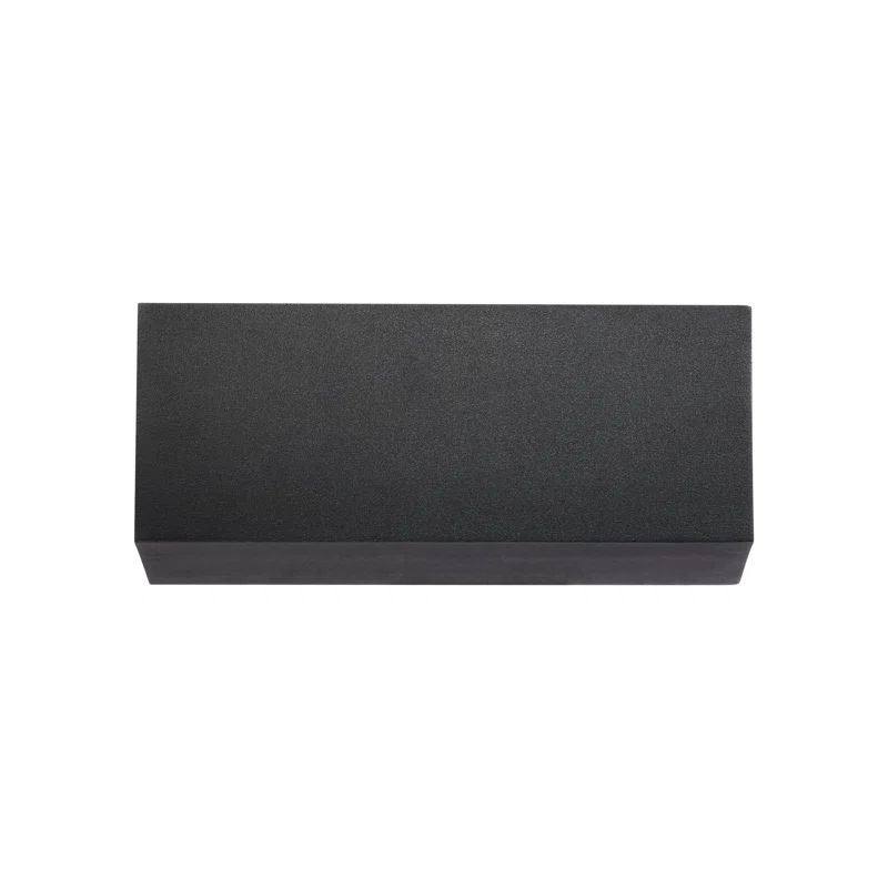 Bantam White Aluminum LED Dimmable Rectangle Sconce