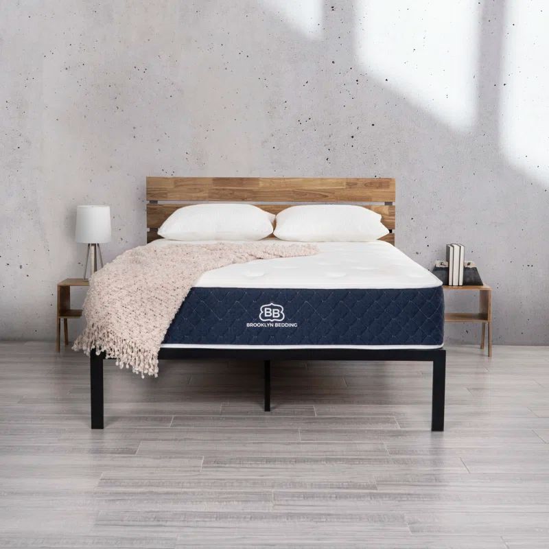 King Size Medium Hybrid Mattress with Cooling Gel Memory Foam