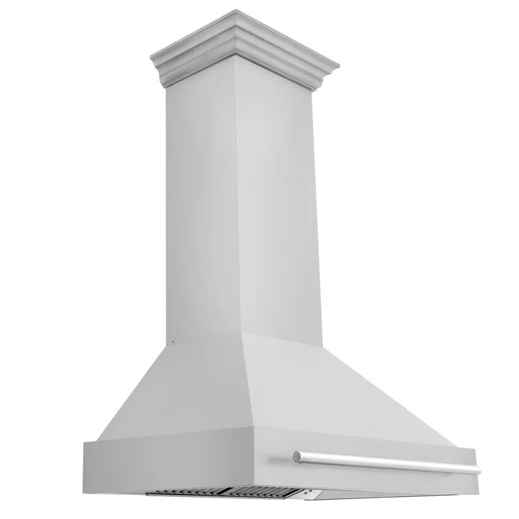 36-Inch Stainless Steel Wall Mounted Range Hood with Handle