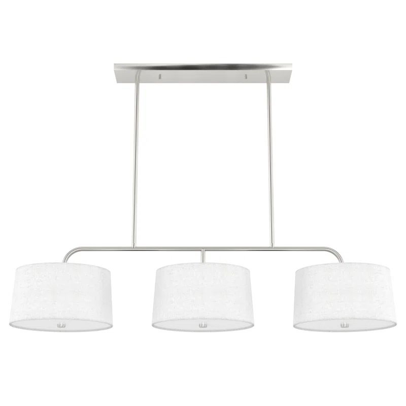 Cottage Hill Brushed Nickel 6-Light Kitchen Island Chandelier