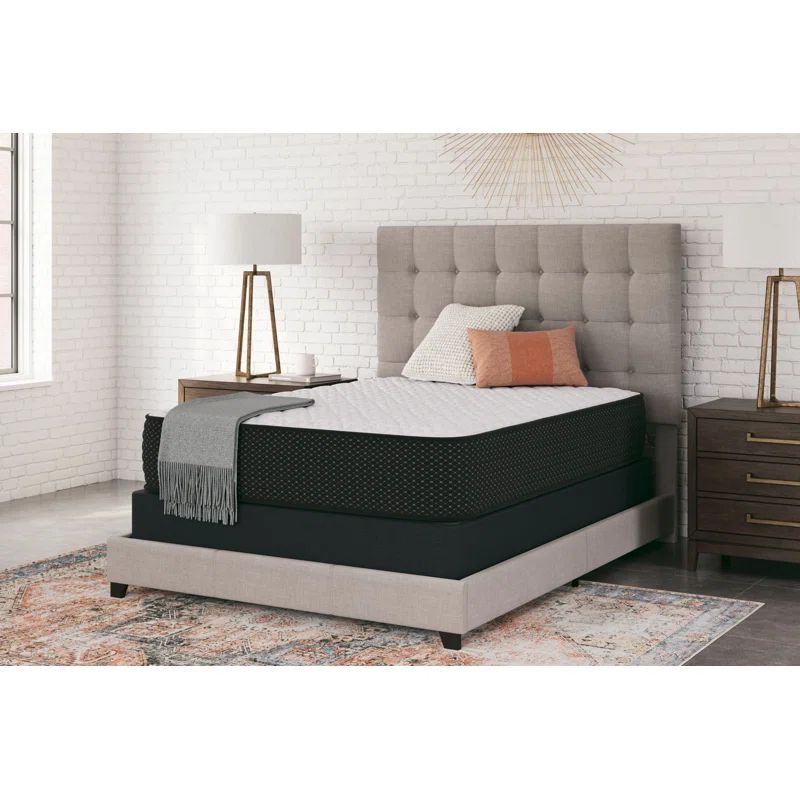 California King White Innerspring Firm Mattress