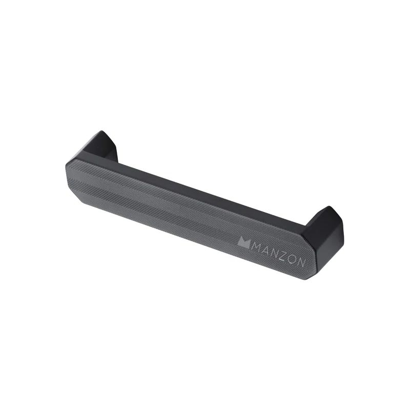 Manzoni Black Textured Industrial Cabinet Bar Pull