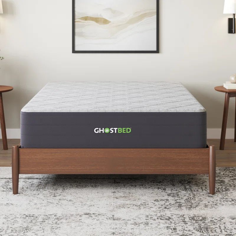 GhostBed Queen 12" Hybrid Mattress with Gel Memory Foam