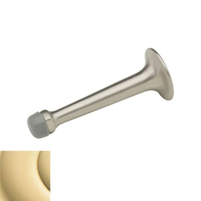 Unlacquered Brass Contemporary Wall Door Bumper