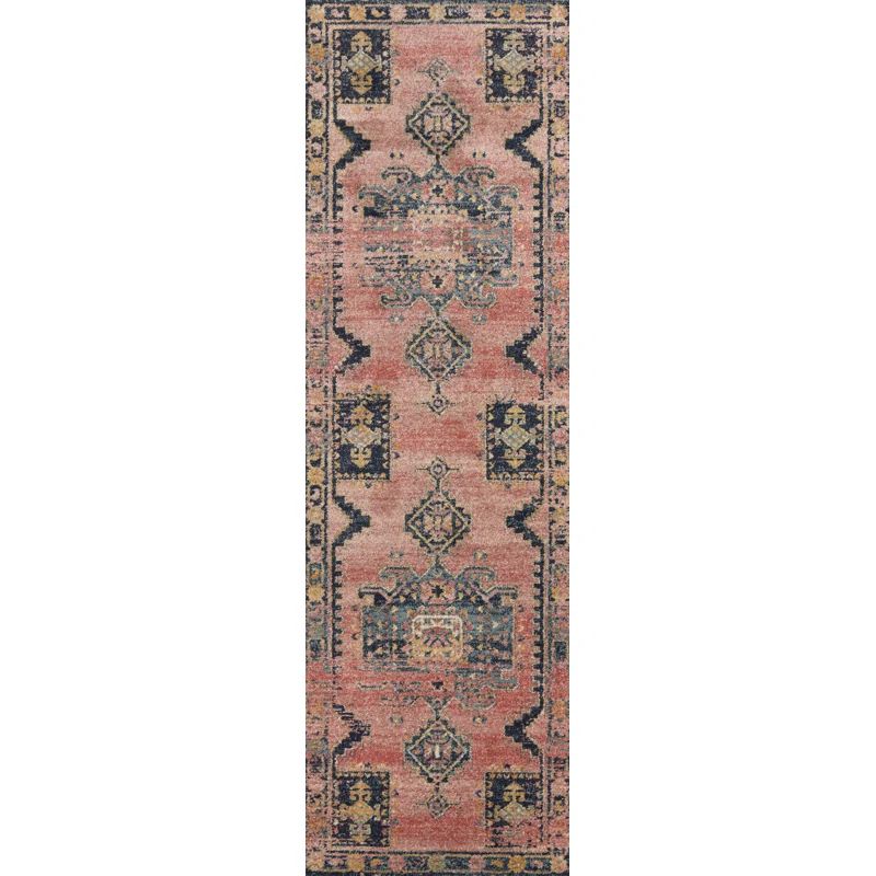 Anatolia Splendor Reversible Red Oriental Runner Rug - 2'3" x 7'6"