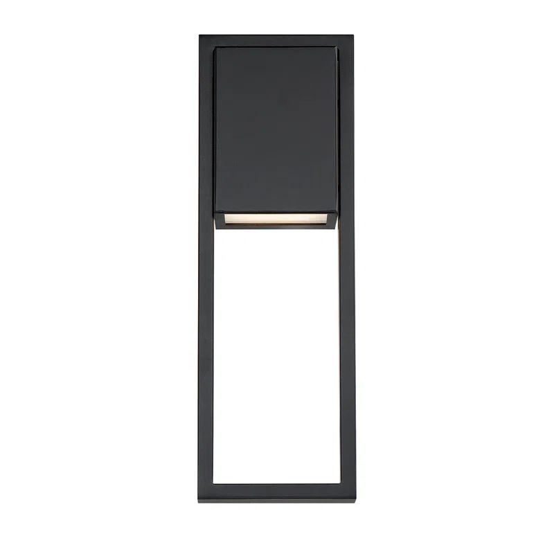Archetype Black Aluminum 18" LED Wall Sconce