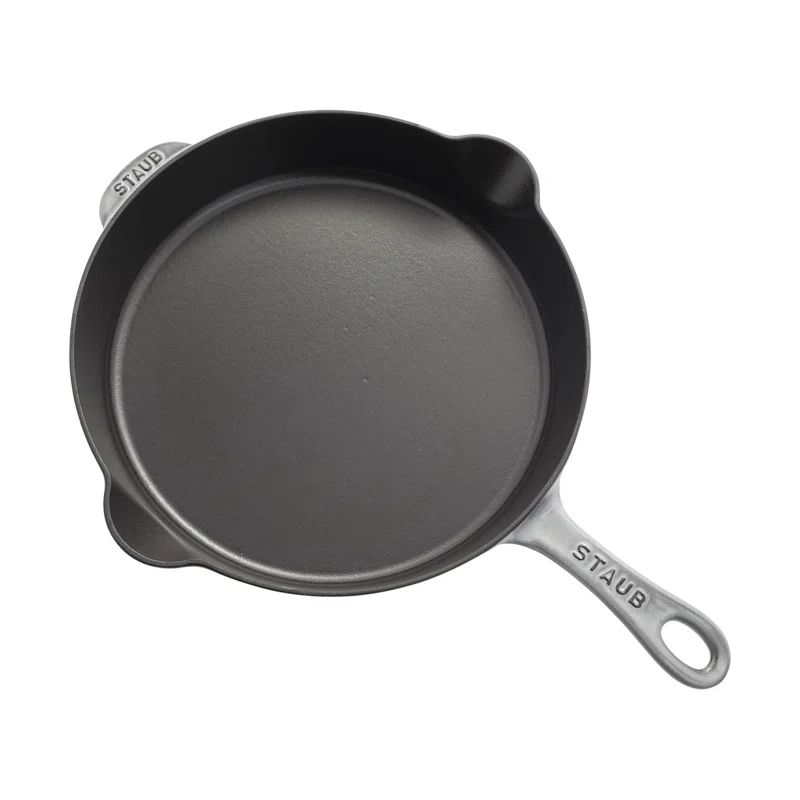 Graphite Grey 8.5" Cast Iron Deep Skillet with Ceramic Coating